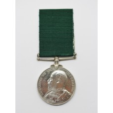 Edward VII Volunteer Long Service & Good Conduct Medal - C.Sgt. J. Grant, 1st Sutherland Volunteer Rifle Corps