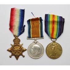 WW1 1914-15 Star Medal Trio - H.E. Clayton, Boy 1 / Ord. Royal Navy