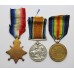 WW1 1914-15 Star Medal Trio - H.E. Clayton, Boy 1 / Ord. Royal Navy