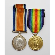 WW1 British War & Victory Medal Pair - 3.A.M. A. Clayton, Royal Air Force