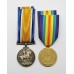 WW1 British War & Victory Medal Pair - Pte. J. Alison, 4th Bn. Cameron Highlanders