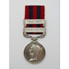 1854 India General Service Medal (Clasps - Burma 1887-89, Burma 1885-7) - Pte. C.H. Carter, 2nd Bn. Royal Munster Fusiliers