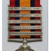 Queen's South Africa Medal (Clasps - Cape Colony, Orange Free State, Transvaal, South Africa 1901, South Africa 1902) - Tpr. T. Ingham, 23rd (Lancashire) Coy. Imperial Yeomanry