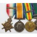WW1 1914 Mons Star & Bar, British War Medal, Victory Medal (MID), GSM (Clasp - Iraq), LS&GC and Corps of Commissionaires Medal Group of Six - Sgt. E.A. Green, Royal Field Artillery