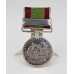 Afghanistan 1878-80 Medal with Hallmarked Silver Mount to Convert to a Menu Holder - Pte. W. Sealey, 66th Foot (Berkshire)