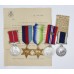 WW2 B.E.M., Mentioned In Despatches & Long Service Medal Group - Chief Shipwright J.W. Boyden, Royal Navy H.M.S. Valiant