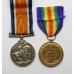 WW1 British War & Victory Medal Pair - Pte. 1. J.B. Rain, Royal Air Force
