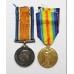 WW1 British War & Victory Medal Pair - 1.A.M. H. Bird, Royal Air Force