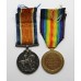 WW1 British War & Victory Medal Pair - 1.A.M. H. Bird, Royal Air Force