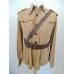 WW2 Italy Saharina Officer's Private Purchase Tunic with Sam Browne Belt