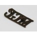 Machine Gun Corps (M.G.C.) Shoulder Title