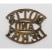 Notts & Derby Regiment Sherwood Foresters (NOTTS / AND / DERBY) Shoulder Title