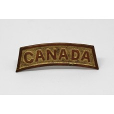 WW1 Canada Shoulder Title (Dated 1916)