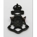 21st County of London Bn. (First Surrey Rifles) London Regiment Cap Badge - King's Crown