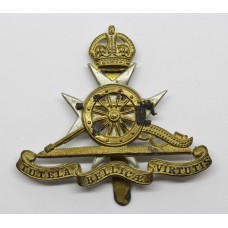 Royal Malta Artillery Cap Badge - King's Crown