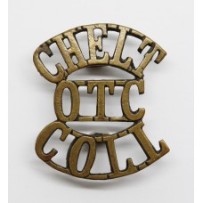 Cheltenham College O.T.C. Gloucestershire (CHELT / OTC / COLL) Shoulder Title