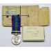 General Service Medal (Clasp - Palestine 1945-48) - Dvr. E. Housley, Royal Army Service Corps