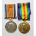 WW1 British War Medal, Victory Medal & Memorial Plaque - Pte. J.A. Matthews, 1st/6th bn. Gloucestershire Regiment - Died of Wounds