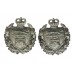 Pair of Norfolk Joint Police Collar Badges - Queen's Crown