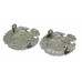 Pair of Norfolk Joint Police Collar Badges - Queen's Crown