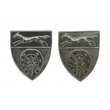 Pair of Leicestershire & Rutland Constabulary Collar Badges