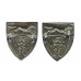 Pair of Leicestershire & Rutland Constabulary Collar Badges