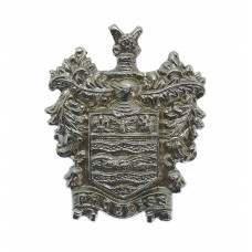 Blackpool Police Chrome Coat of Arms Collar Badge