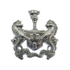 Newcastle-Upon-Tyne City Police Chrome Collar Badge