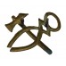 British Army Blacksmith / Artificer Brass Trade Badge