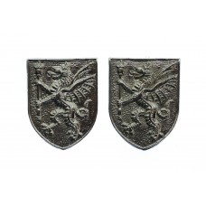 Pair of Somersetshire Constabulary Collar Badges