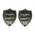 Pair of Great Yarmouth Borough Police Collar Badges