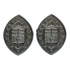 Pair of Bath City Police Collar Badges