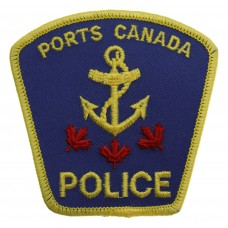 Ports Canada Police Cloth Patch Badge
