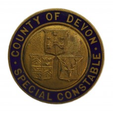 County of Devon Special Constable Enamelled Lapel Badge