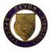 Devon Special Constabulary Enamelled Lapel Badge