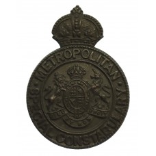 Metropolitan Special Constabulary Cap Badge - King's Crown