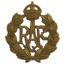 Royal Air Force (R.A.F.) Cap Badge - King's Crown