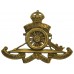 Royal Artillery (Revolving Wheel) Cap Badge - King's Crown