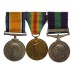 WW1 British War Medal, Victory Medal and General Service Medal (Clasp - Iraq) Group of Three - Gnr. D. Paterson, Royal Artillery