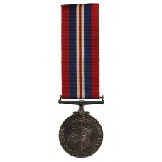 WW2 War Medal 1939-45, Canadian Issue, in Silver