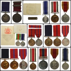 Police & Fire Service medals listed today...