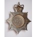 Leicestershire and Rutland Helmet plate - Queen's Crown