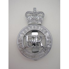 North Yorkshire Police Cap Badge - Queen's Crown