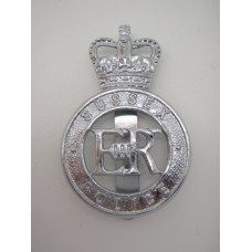 Sussex Police Cap Badge - Queen's Crown
