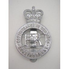 Nottinghamshire Combined Constabulary Cap Badge - Queen's Crown