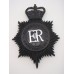 Bedfordshire Constabulary Night Helmet Plate - Queen's Crown