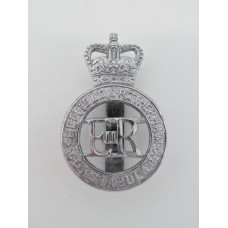 Sheffield & Rotherham Constabulary Cap Badge - Queen's Crown