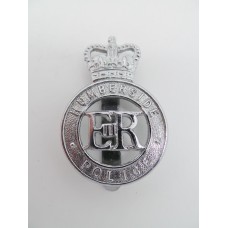 Humberside Police Cap Badge - Queen's Crown