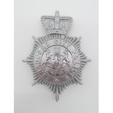 Bradford City Police Helmet Plate - Queen's Crown