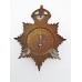 Bedfordshire Constabulary Night Helmet Plate - King's Crown